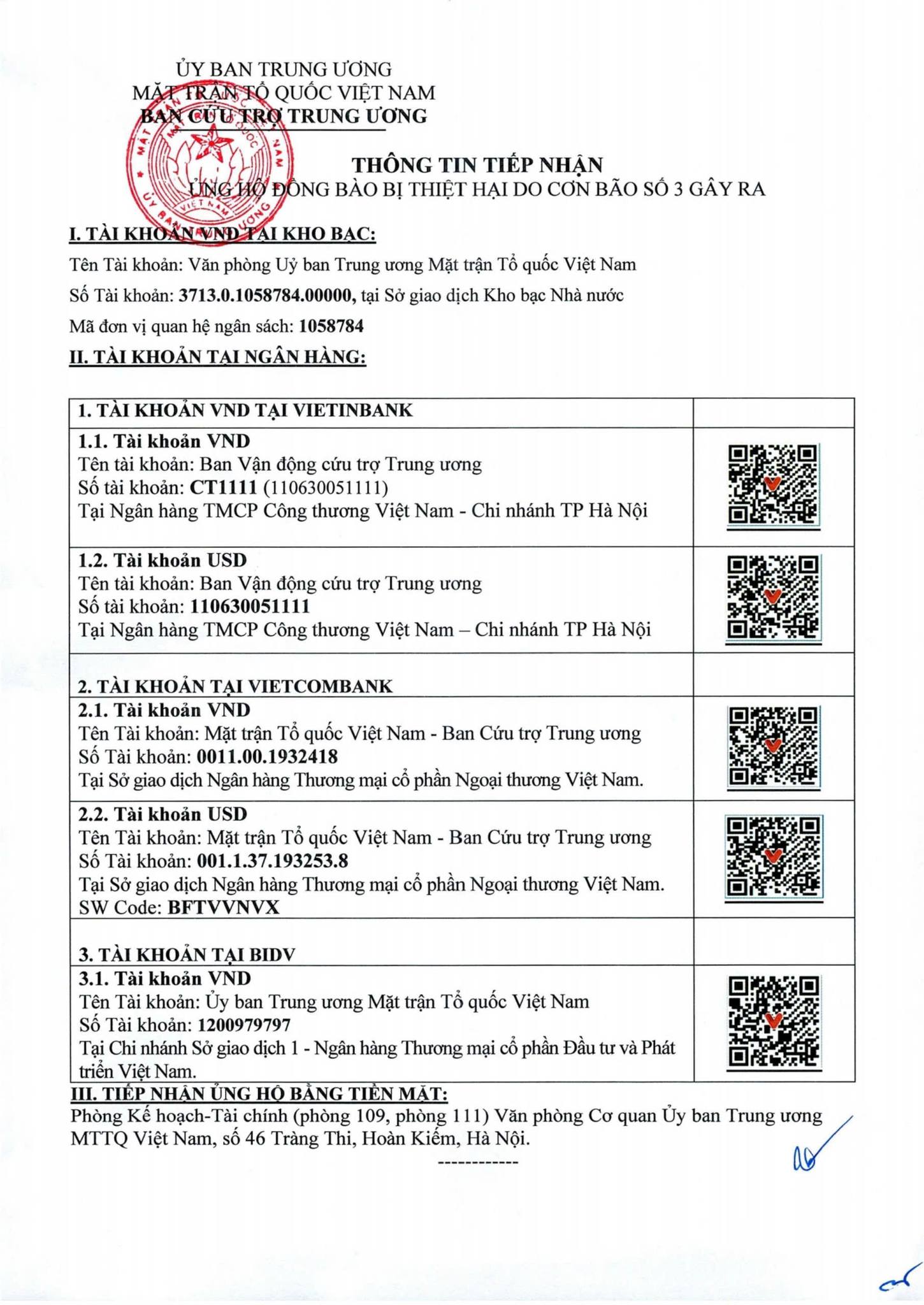 Có thêm 2.009 trang sao kê tiền ủng hộ vùng bão lũ, MTTQ nêu lý do công khai
- Ảnh 3. Có thêm 2.009 trang sao kê tiền ủng hộ vùng bão lũ, MTTQ nêu lý do công khai
- Ảnh 3.