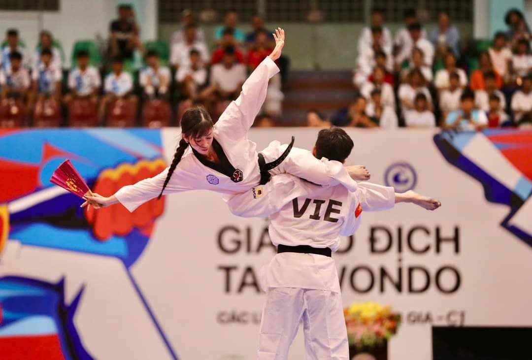 Dàn sao trẻ góp mặt tranh tài ở giải vô địch taekwondo các CLB quốc gia 2024- Ảnh 1. Dàn sao trẻ góp mặt tranh tài ở giải vô địch taekwondo các CLB quốc gia 2024- Ảnh 1.