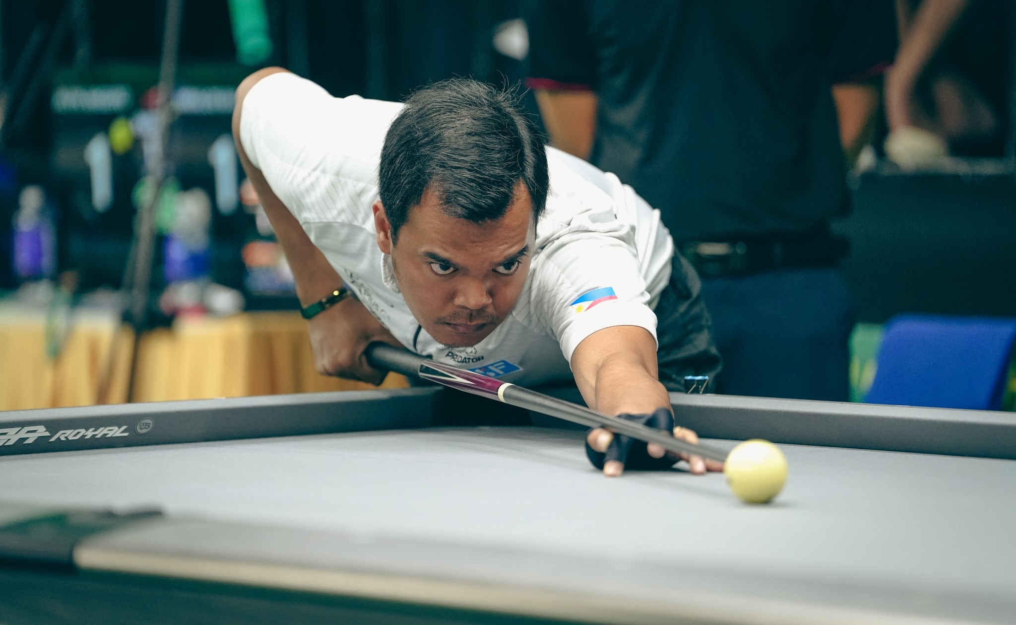 Billiards: Hoàng Sao đấu 'Efren Reyes mới' và số 1 thế giới tại giải pool tiền tỉ- Ảnh 2. Billiards: Hoàng Sao đấu 'Efren Reyes mới' và số 1 thế giới tại giải pool tiền tỉ- Ảnh 2.