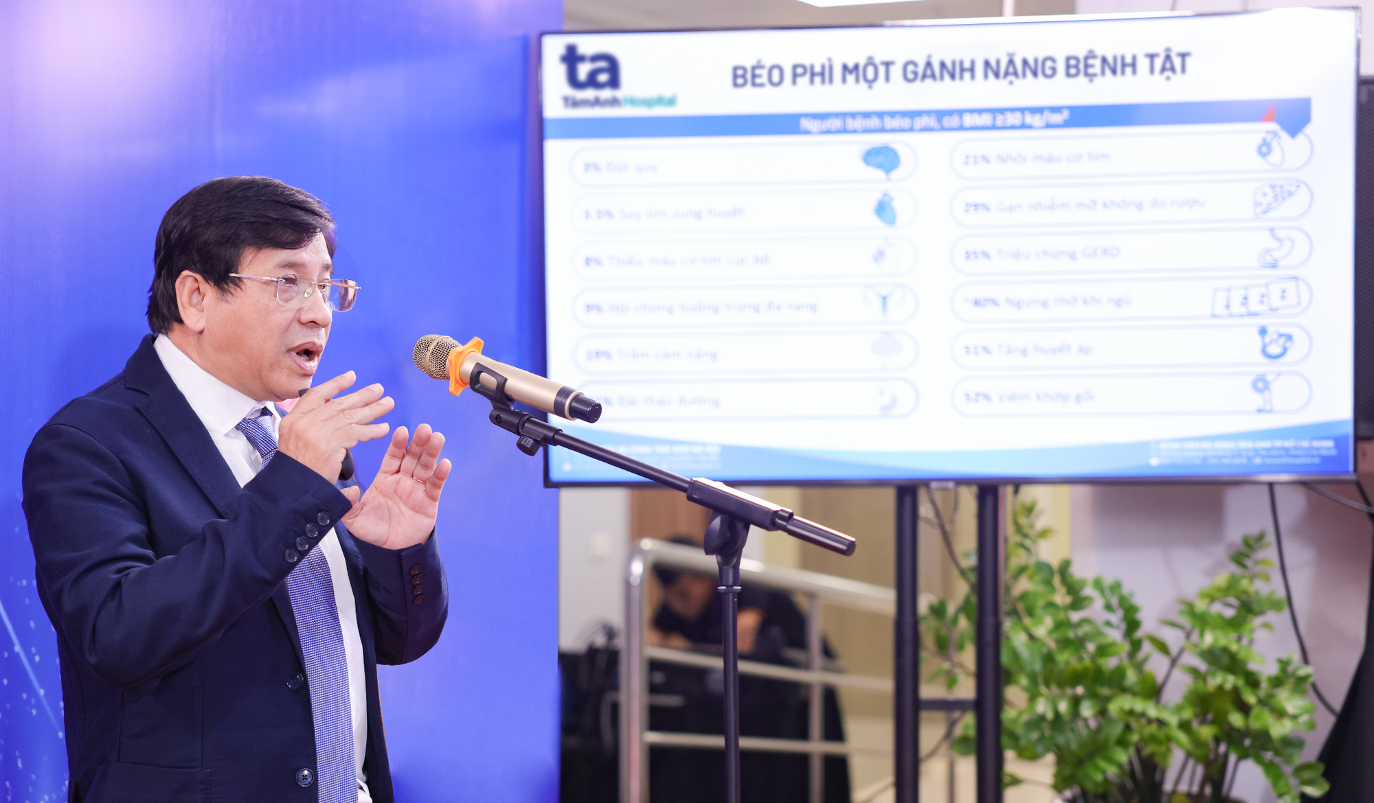 Hệ thống Bệnh viện Đa khoa Tâm Anh ra mắt Trung tâm Kiểm soát cân nặng và Điều trị béo phì- Ảnh 1. Hệ thống Bệnh viện Đa khoa Tâm Anh ra mắt Trung tâm Kiểm soát cân nặng và Điều trị béo phì- Ảnh 1.