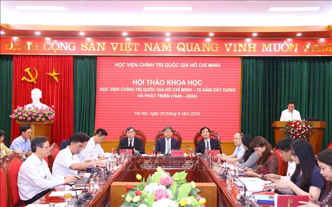 hoc vien chinh tri quoc gia ho chi minh 75 nam xay dung va phat trien hinh 1