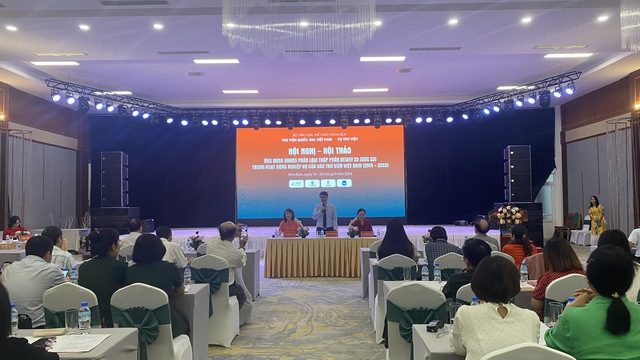 Hội nghị - Hội thảo “Ứng dụng Khung phân loại thập phân Dewey 23 (DDC 23) trong hoạt động nghiệp vụ của các thư viện Việt Nam (2014 - 2023)" - Ảnh 1. Hội nghị - Hội thảo “Ứng dụng Khung phân loại thập phân Dewey 23 (DDC 23) trong hoạt động nghiệp vụ của các thư viện Việt Nam (2014 - 2023)" - Ảnh 1.