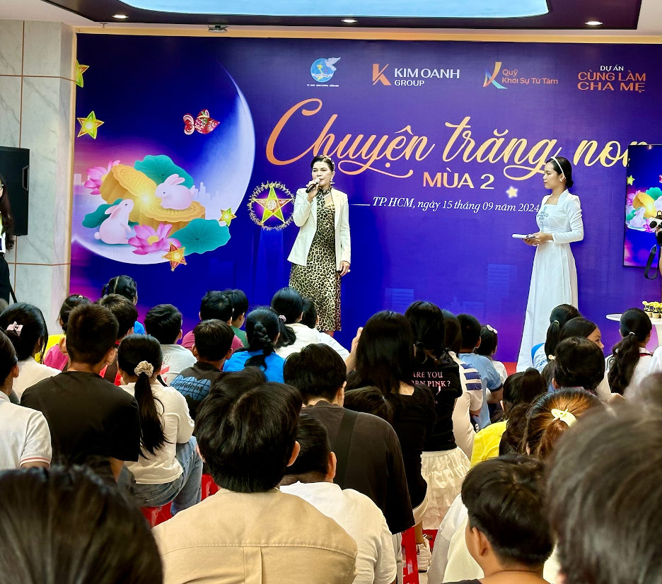 Quỹ Khởi sự Từ tâm của Tập đoàn Kim Oanh tổ chức trung thu cho trẻ em có hoàn cảnh khó khăn- Ảnh 1. Quỹ Khởi sự Từ tâm của Tập đoàn Kim Oanh tổ chức trung thu cho trẻ em có hoàn cảnh khó khăn- Ảnh 1.