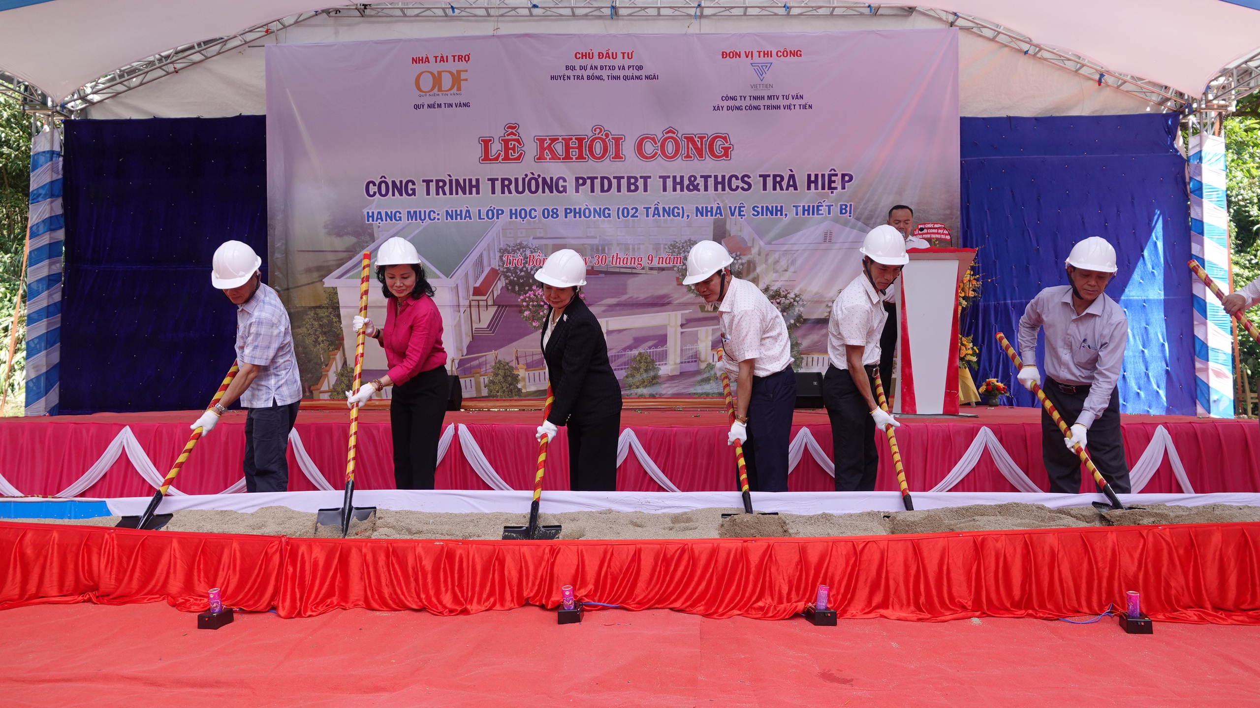 Quỹ Niềm tin vàng và PNJ tài trợ xây trường ở vùng cao Quảng Ngãi- Ảnh 1. Quỹ Niềm tin vàng và PNJ tài trợ xây trường ở vùng cao Quảng Ngãi- Ảnh 1.