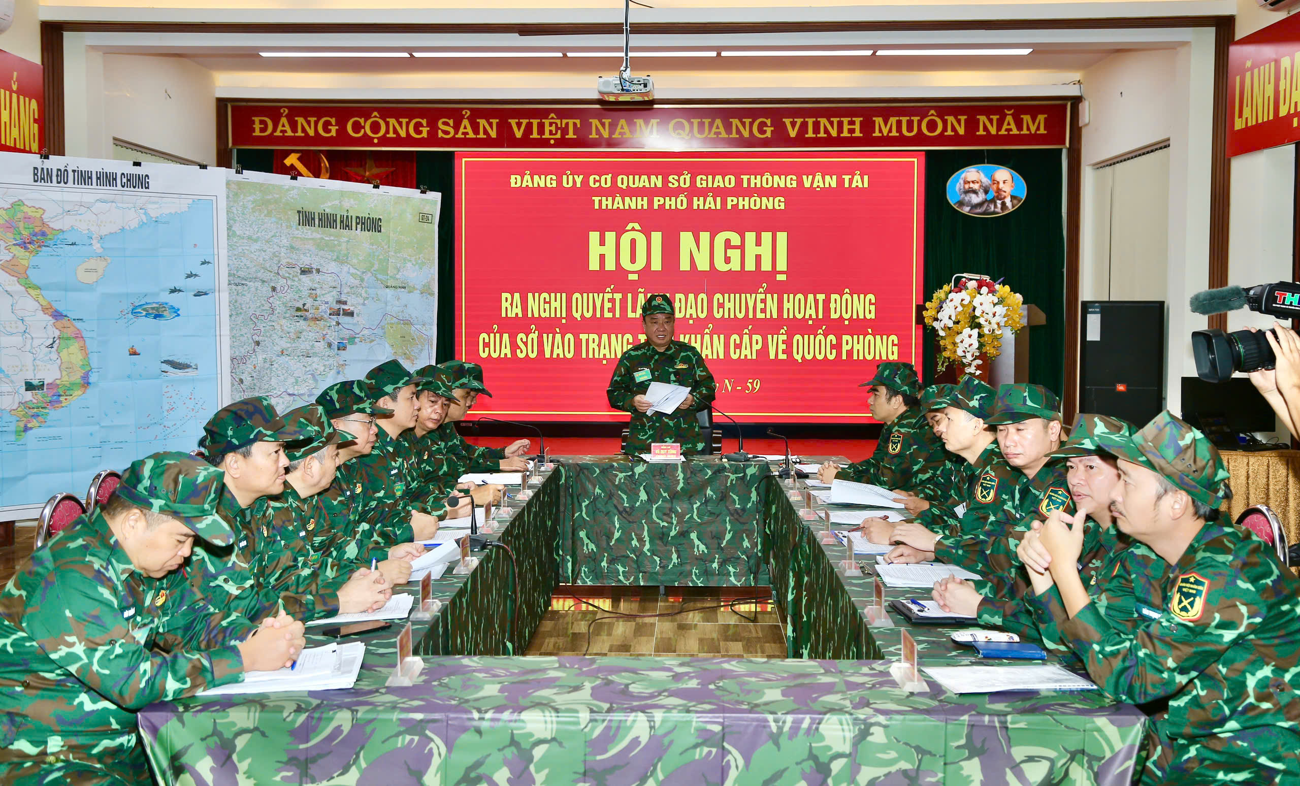 Sở GTVT Hải Phòng diễn tập tác chiến khu vực phòng thủ năm 2024- Ảnh 1. Sở GTVT Hải Phòng diễn tập tác chiến khu vực phòng thủ năm 2024- Ảnh 1.