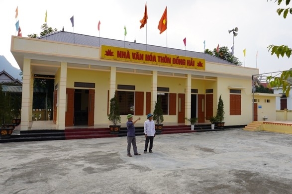Từ nguồn vốn hỗ trợ của Nhà nước, đóng góp của Nhân dân, nhà văn hóa thôn được đầu tư xây dựng khang trang ở huyện miền núi Như Thanh Từ nguồn vốn hỗ trợ của Nhà nước, đóng góp của Nhân dân, nhà văn hóa thôn được đầu tư xây dựng khang trang ở huyện miền núi Như Thanh