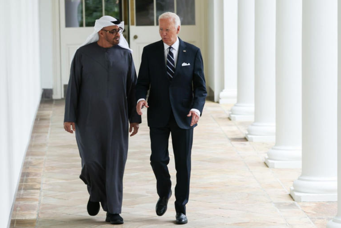 Tổng thống Biden gọi UAE là đối tác quân sự chủ lực thứ hai sau Ấn Độ- Ảnh 1. Tổng thống Biden gọi UAE là đối tác quân sự chủ lực thứ hai sau Ấn Độ- Ảnh 1.