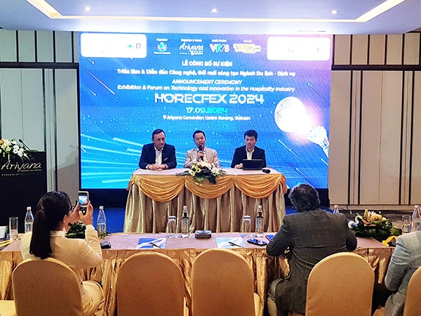 Công bố sự kiện HORECFEX Vietnam 2024 chiều 17/9. Công bố sự kiện HORECFEX Vietnam 2024 chiều 17/9.