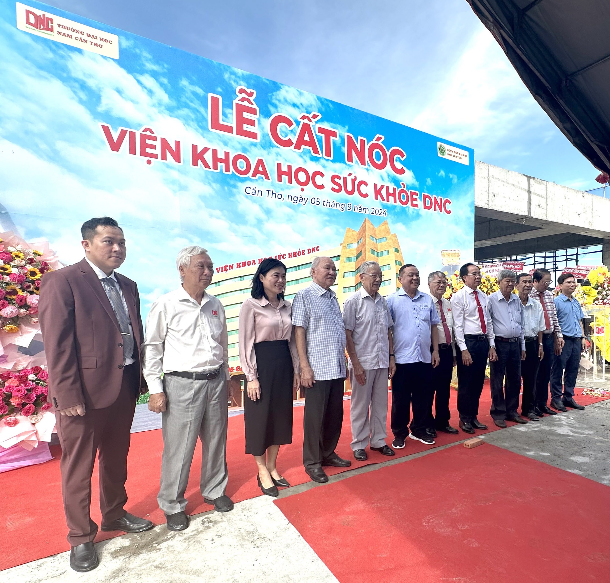 Trường ĐH Nam Cần Thơ cất nóc công trình Viện Khoa học sức khỏe 600 tỉ- Ảnh 1. Trường ĐH Nam Cần Thơ cất nóc công trình Viện Khoa học sức khỏe 600 tỉ- Ảnh 1.