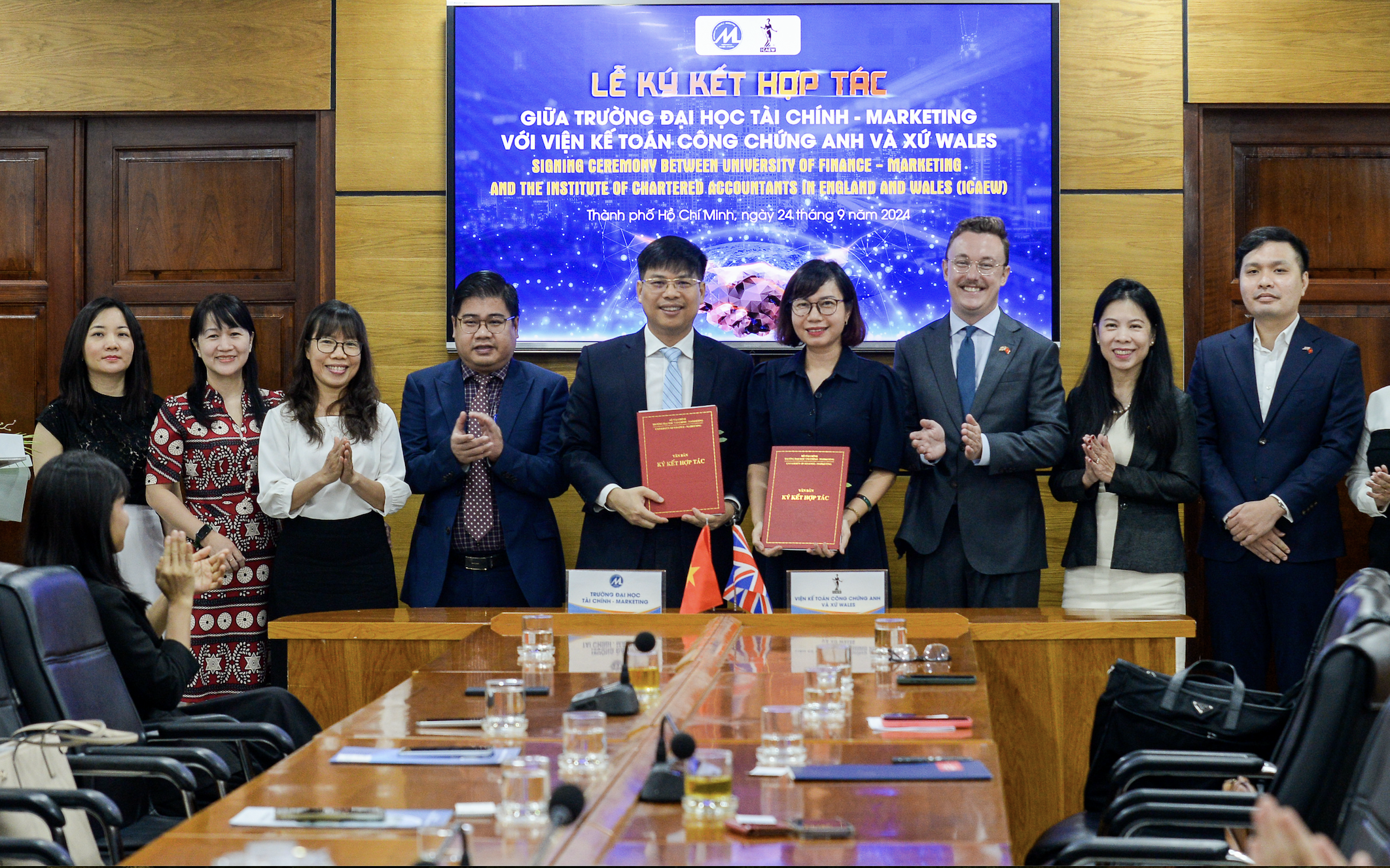 Trường ĐH Tài chính- Marketing hợp tác với ICAEW để phát triển ngành kế toán.- Ảnh 1. Trường ĐH Tài chính- Marketing hợp tác với ICAEW để phát triển ngành kế toán.- Ảnh 1.
