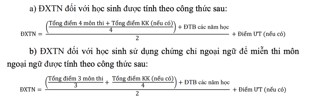 Từ 2025, miễn thi ngoại ngữ không được quy đổi để tính điểm xét tốt nghiệp - 1 Từ 2025, miễn thi ngoại ngữ không được quy đổi để tính điểm xét tốt nghiệp - 1