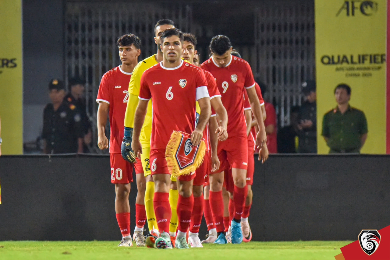 U.20 Syria thắng đậm U.20 Bangladesh, xứng đáng là đối thủ số 1 của U.20 Việt Nam- Ảnh 1. U.20 Syria thắng đậm U.20 Bangladesh, xứng đáng là đối thủ số 1 của U.20 Việt Nam- Ảnh 1.