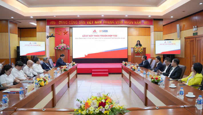 SHB ký kết hợp tác với Tổng Công ty Thép Việt Nam SHB ký kết hợp tác với Tổng Công ty Thép Việt Nam