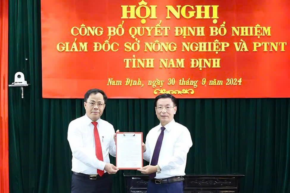 Nam Định bổ nhiệm nhiều chức danh lãnh đạo chủ chốt- Ảnh 2. Nam Định bổ nhiệm nhiều chức danh lãnh đạo chủ chốt- Ảnh 2.
