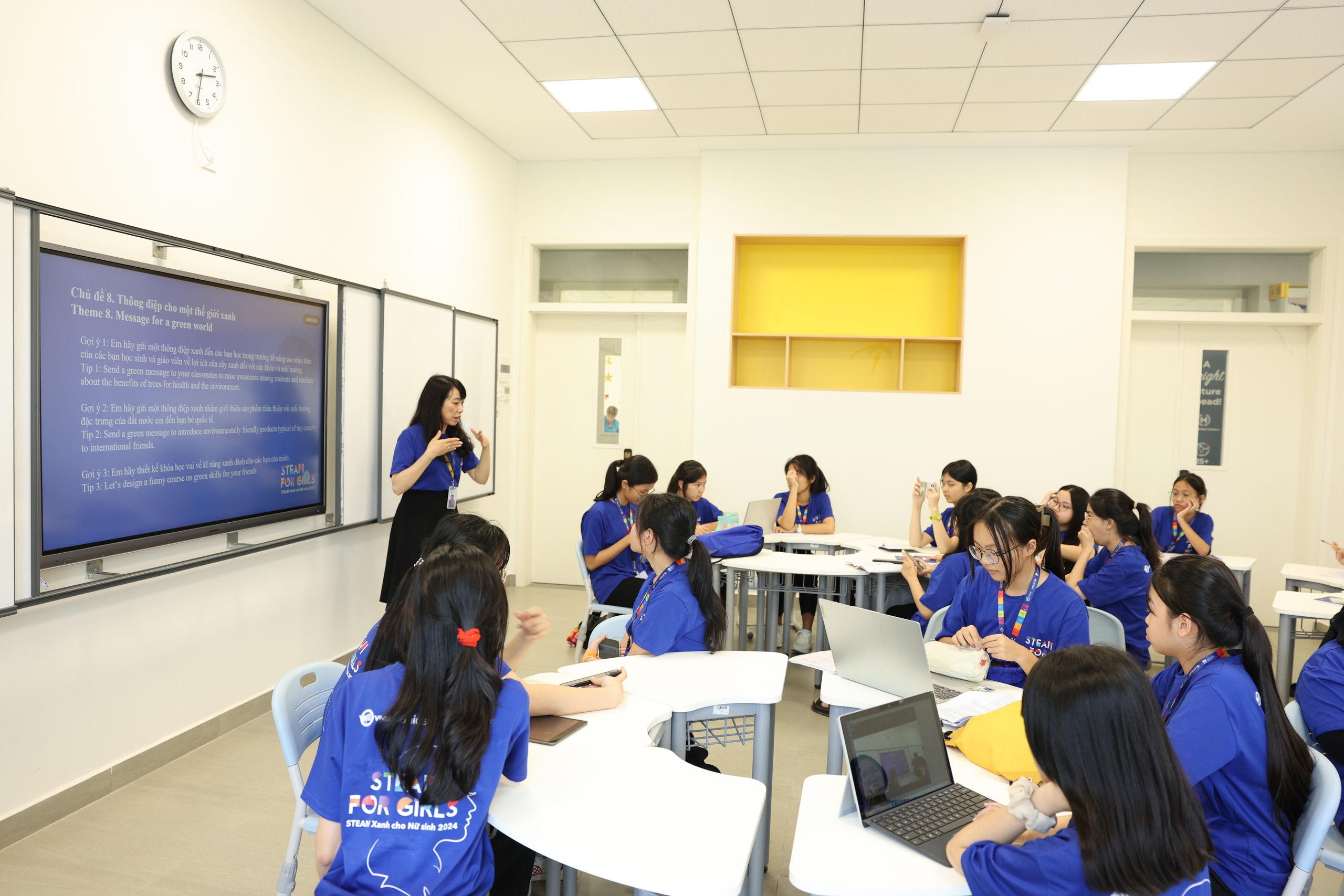Các thí sinh 'STEAM For Girls' sẵn sàng cho hành trình khám phá và sáng tạo- Ảnh 6. Các thí sinh 'STEAM For Girls' sẵn sàng cho hành trình khám phá và sáng tạo- Ảnh 6.
