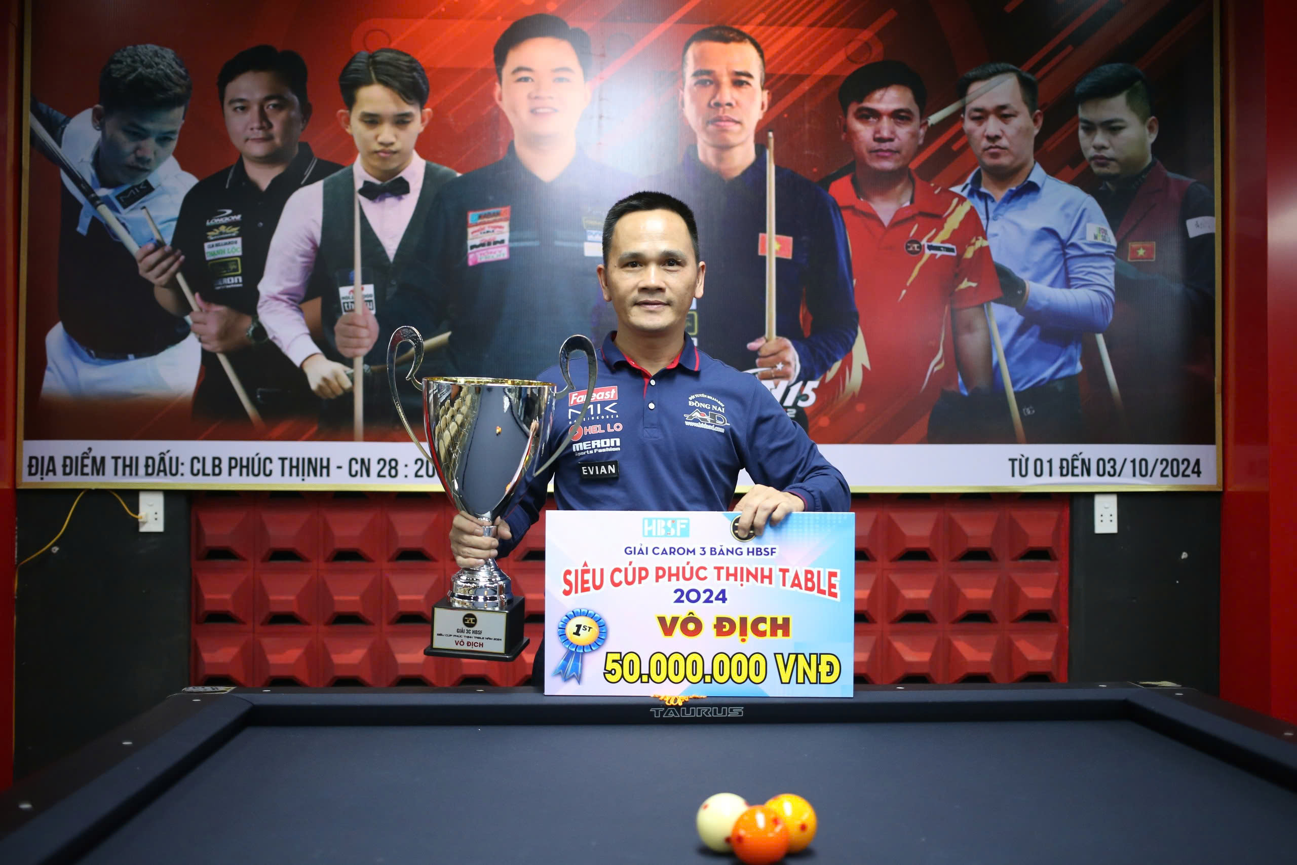 Billiards: Trần Đức Minh đánh bại á quân thế giới, vô địch đầy thuyết phục- Ảnh 2. Billiards: Trần Đức Minh đánh bại á quân thế giới, vô địch đầy thuyết phục- Ảnh 2.