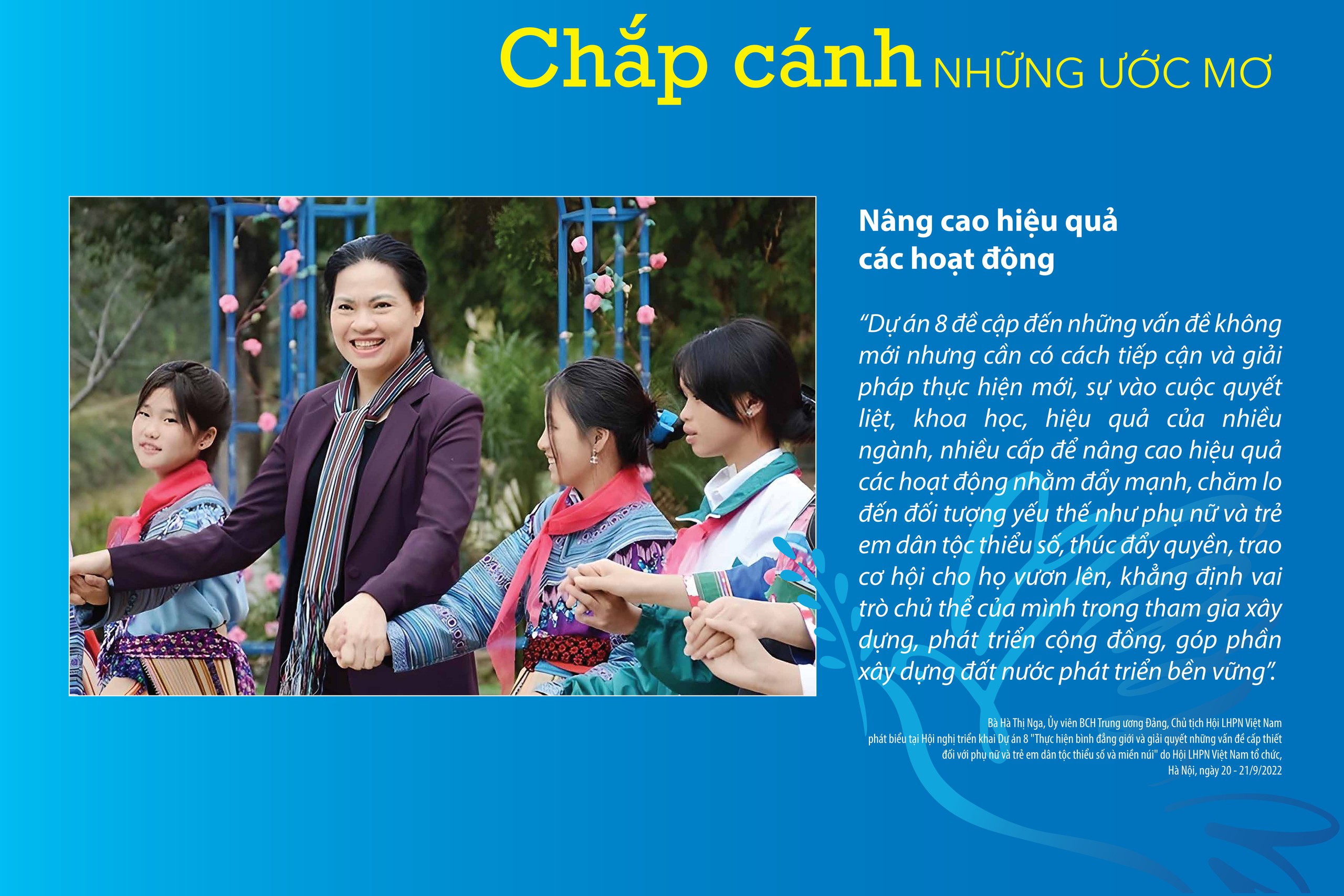 Hành trình "xé rào định kiến" của phụ nữ, trẻ em dân tộc thiểu số và miền núi - Ảnh 18. Hành trình "xé rào định kiến" của phụ nữ, trẻ em dân tộc thiểu số và miền núi - Ảnh 18.