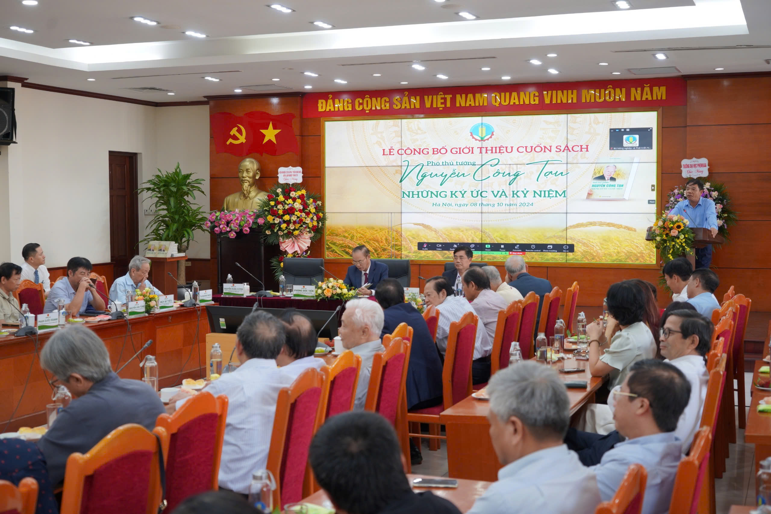Ra mắt cuốn sách về Phó Thủ tướng Nguyễn Công Tạn: Người đưa nền nông nghiệp Việt Nam phát triển vượt bậc - Ảnh 4.