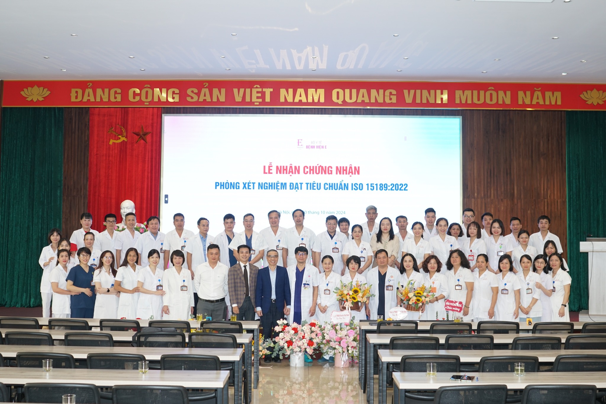 Bệnh viện E chính thức được công nhận hệ thống xét nghiệm đạt tiêu chuẩn quốc tế - Ảnh 6. Bệnh viện E chính thức được công nhận hệ thống xét nghiệm đạt tiêu chuẩn quốc tế - Ảnh 6.