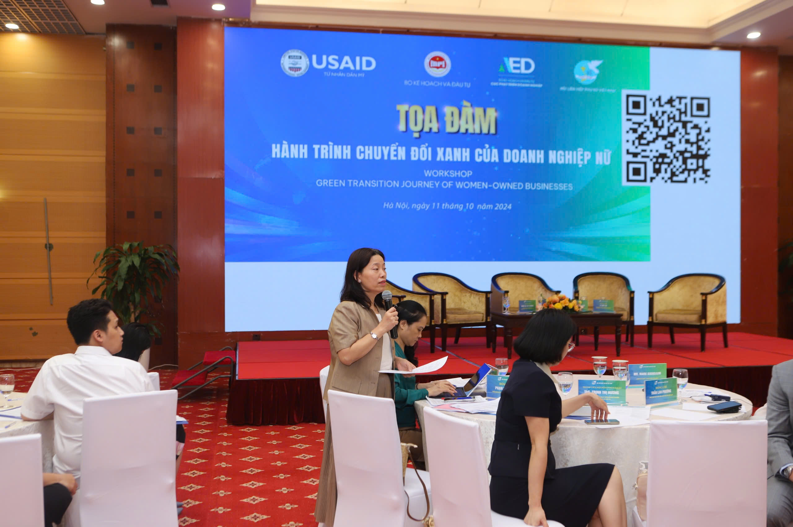 Tọa đàm “Hành trình chuyển đổi xanh của doanh nghiệp nữ” - Ảnh 7. Tọa đàm “Hành trình chuyển đổi xanh của doanh nghiệp nữ” - Ảnh 7.