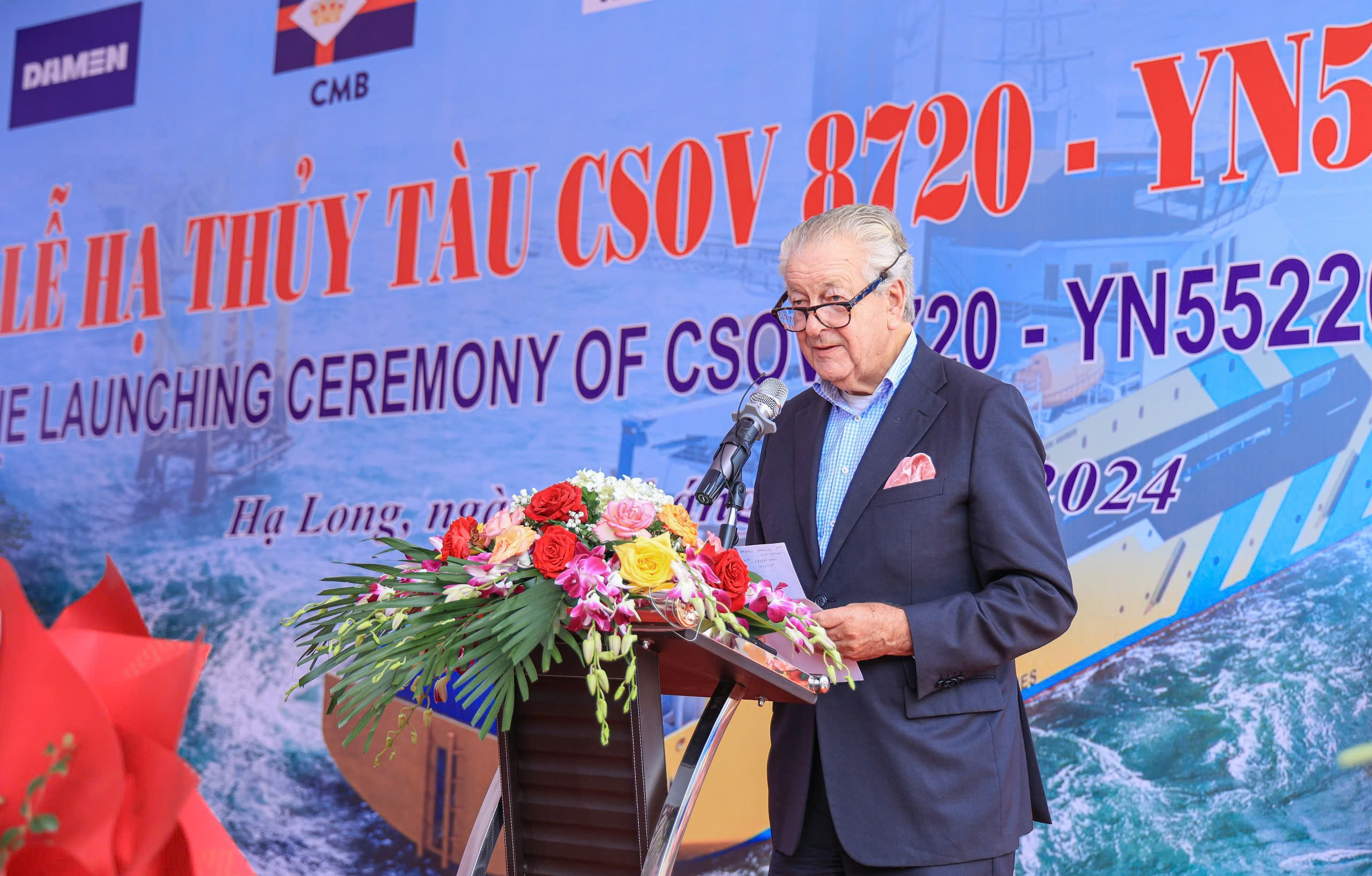 Hạ thủy tàu dịch vụ điện gió công nghệ hiện đại bậc nhất- Ảnh 3. Hạ thủy tàu dịch vụ điện gió công nghệ hiện đại bậc nhất- Ảnh 3.