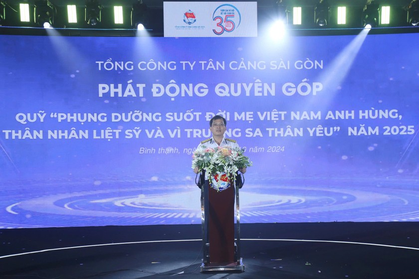Đại tá Nguyễn Năng Toàn phát động ủng hộ “Quỹ phụng dưỡng suốt đời Mẹ Việt Nam anh hùng, thân nhân liệt sĩ và vì Trường Sa thân yêu”