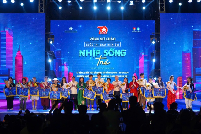 Hơn 50 đội tranh tài tại Vòng sơ khảo Cuộc thi nhảy hiện đại “Nhịp sống trẻ” Hà Nội 2024 - Ảnh 2. Hơn 50 đội tranh tài tại Vòng sơ khảo Cuộc thi nhảy hiện đại “Nhịp sống trẻ” Hà Nội 2024 - Ảnh 2.