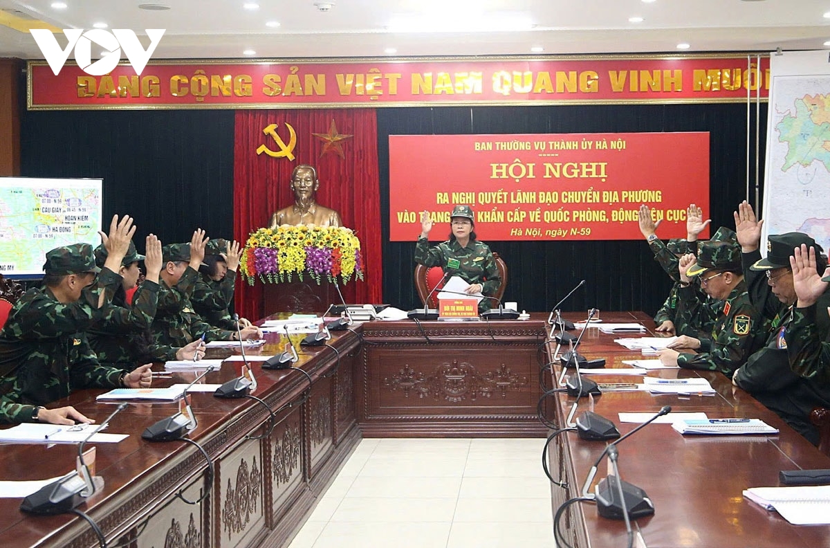 khai mạc diễn tập khu vực phòng thủ thành phố hà nội hình ảnh 4 khai mac dien tap khu vuc phong thu thanh pho ha noi hinh anh 4