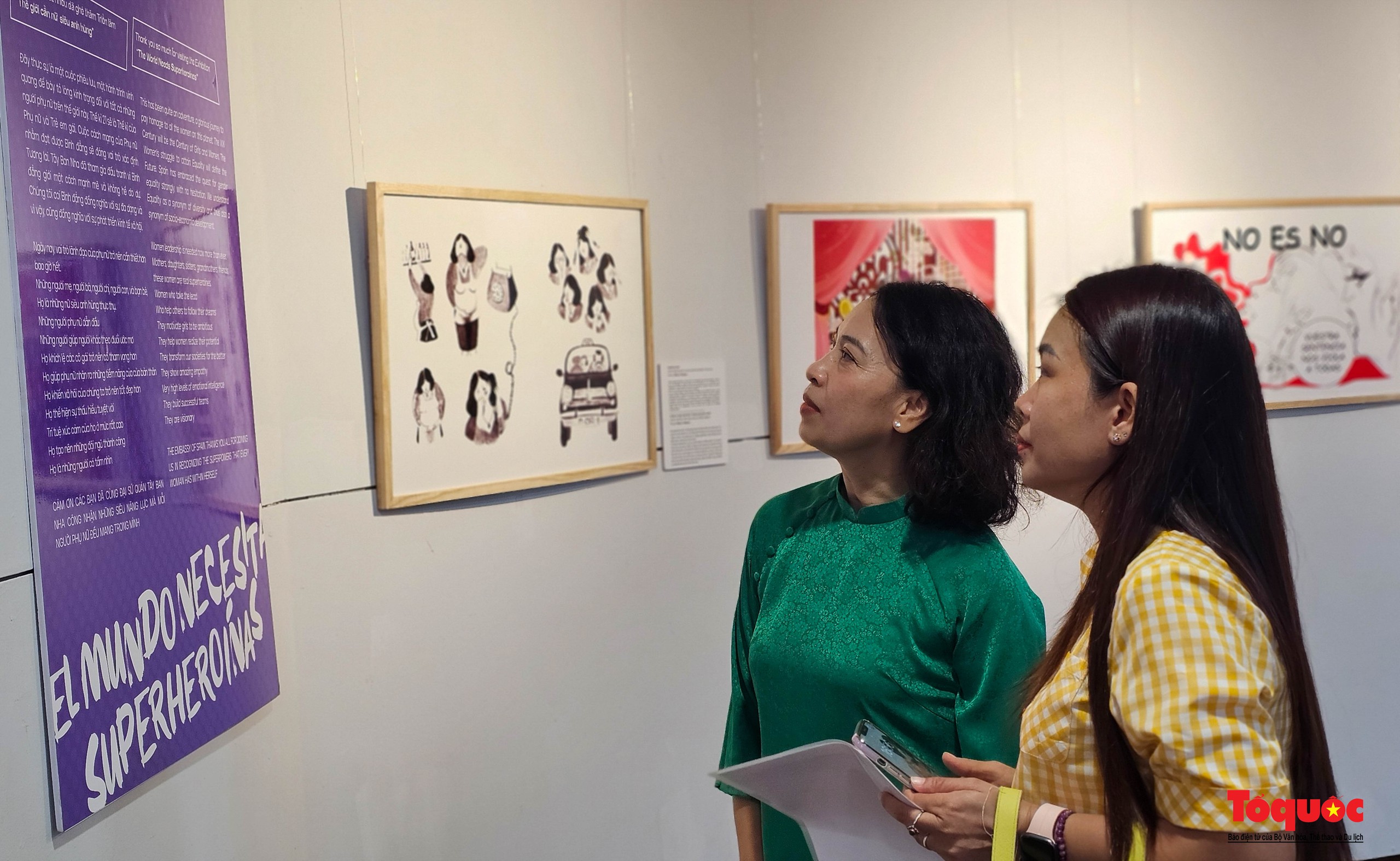 Khai mạc triển lãm “Thế giới cần nữ siêu anh hùng” - Ảnh 5. Khai mạc triển lãm “Thế giới cần nữ siêu anh hùng” - Ảnh 5.