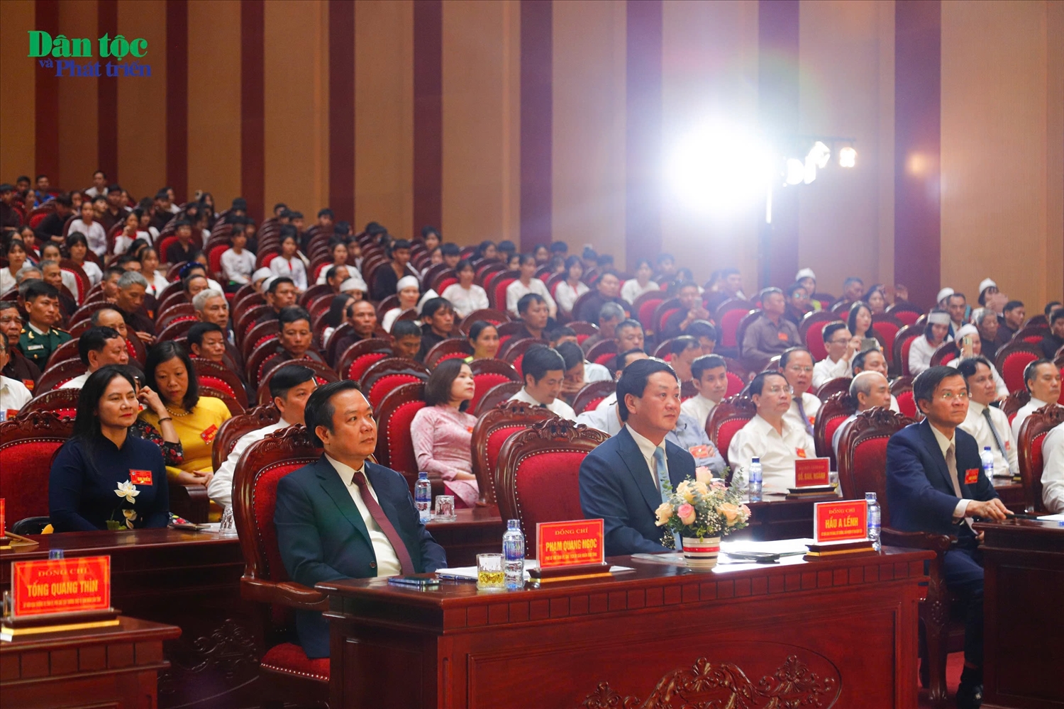 Bộ trưởng, Chủ nhiệm Ủy ban Dân tộc Hầu A Lềnh tham dự Đại hội đại biểu các DTTS tỉnh Ninh Bình lần thứ IV -năm 2024 Bộ trưởng, Chủ nhiệm Ủy ban Dân tộc Hầu A Lềnh tham dự Đại hội đại biểu các DTTS tỉnh Ninh Bình lần thứ IV -năm 2024