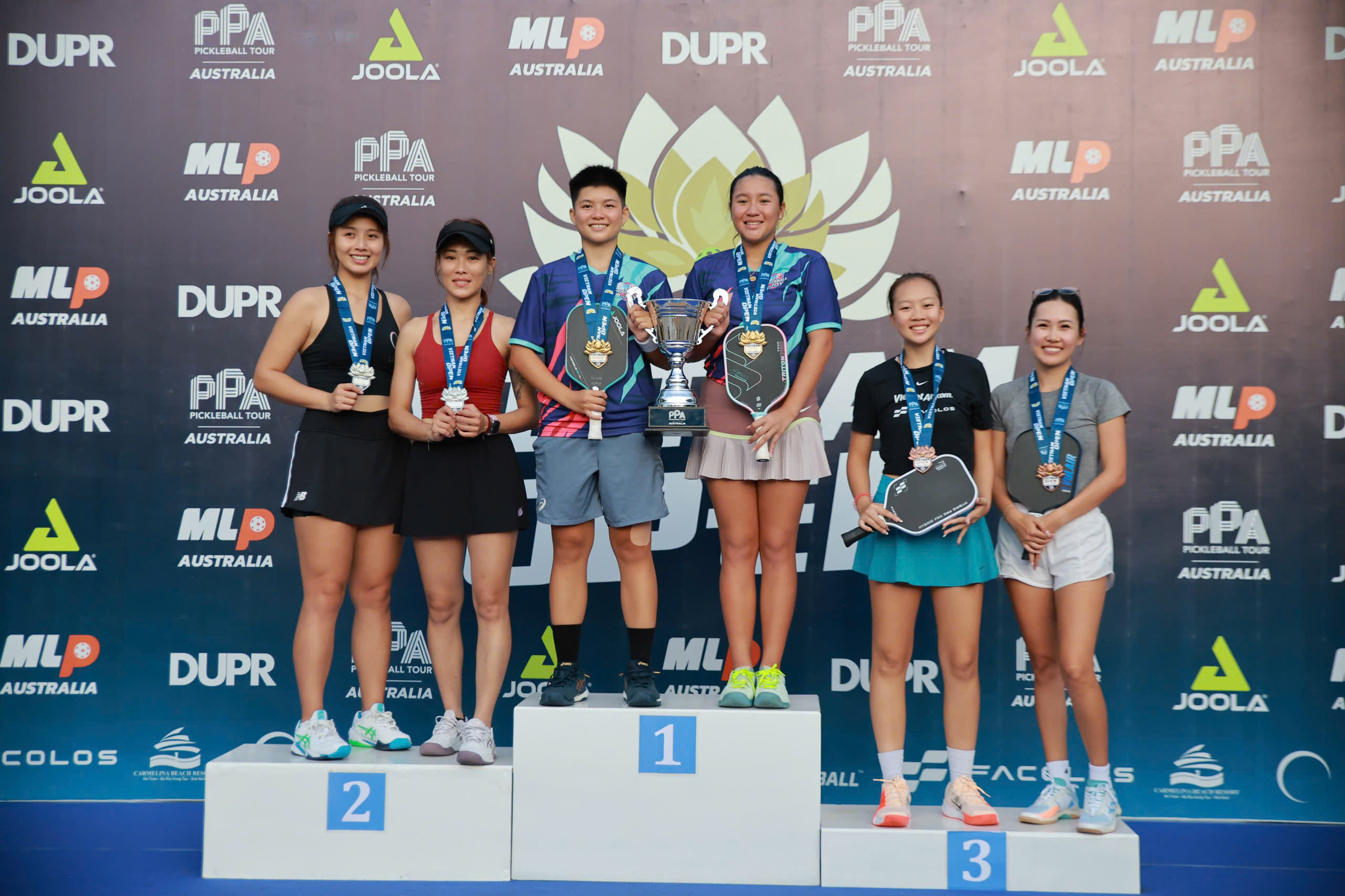 Sophia Huỳnh Trần giành HCV tại giải pickleball danh giá PPA Tour Australia- Ảnh 5. Sophia Huỳnh Trần giành HCV tại giải pickleball danh giá PPA Tour Australia- Ảnh 5.