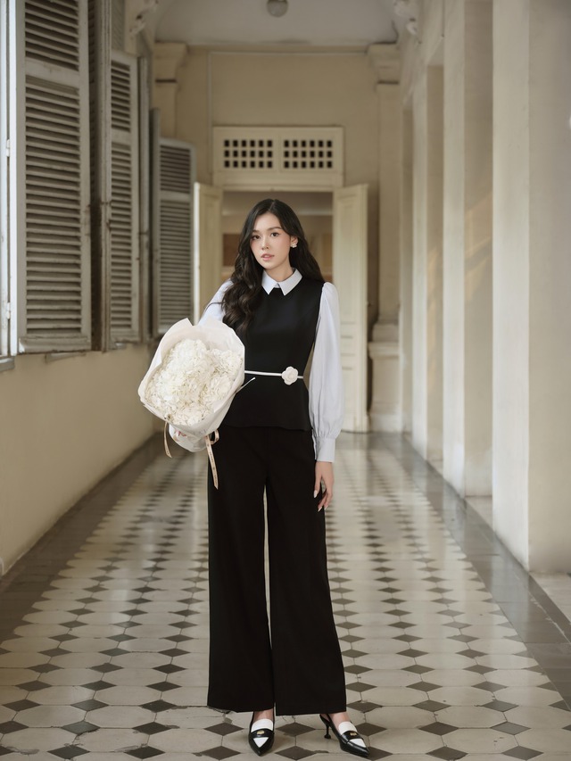 Say đắm mọi ánh nhìn với thời trang trắng đen kinh điển- Ảnh 8. Say đắm mọi ánh nhìn với thời trang trắng đen kinh điển- Ảnh 8.