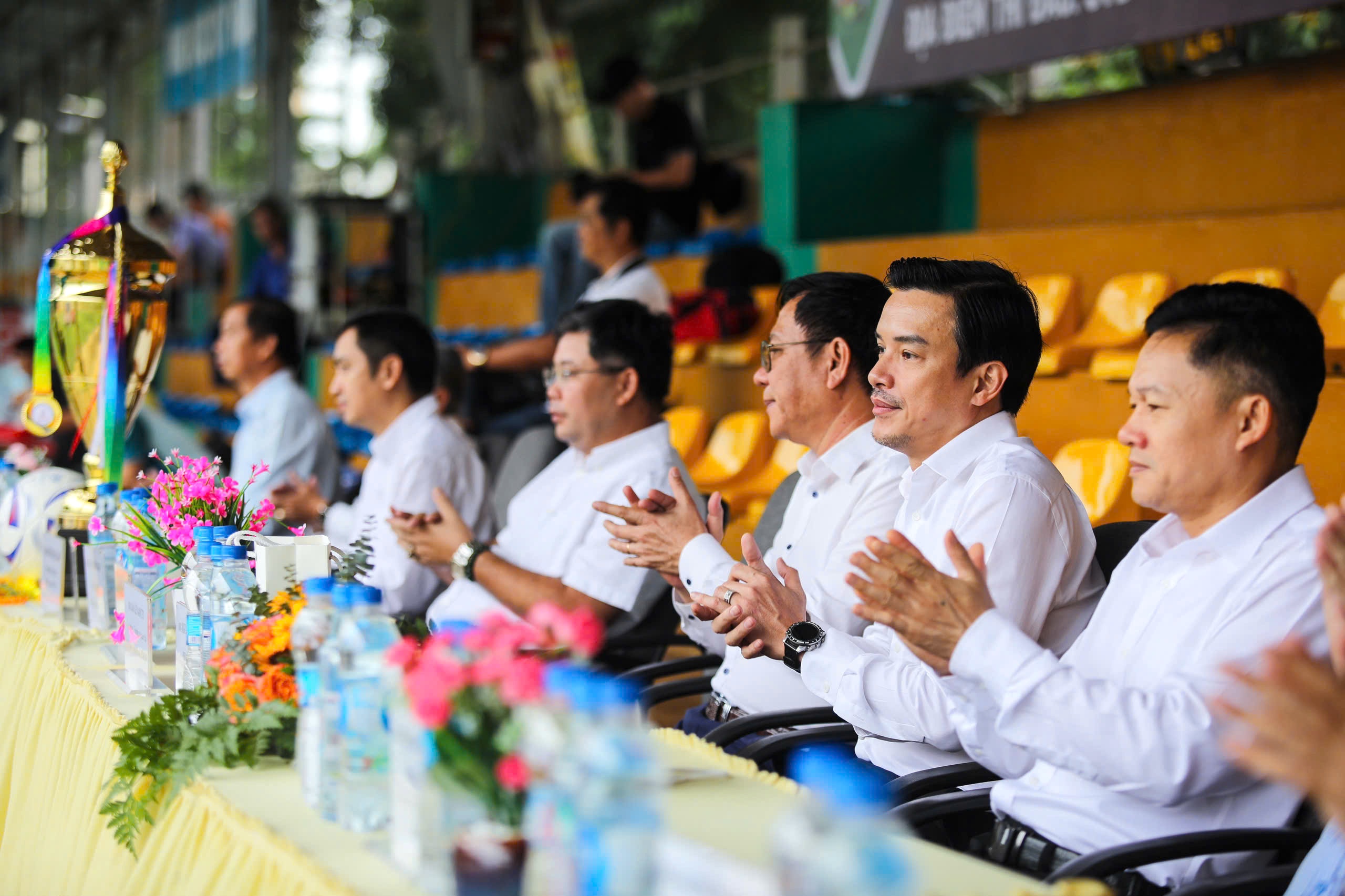 Khai mạc Press Cup 2024: Tràn ngập niềm vui, các trận đấu hấp dẫn- Ảnh 9. Khai mạc Press Cup 2024: Tràn ngập niềm vui, các trận đấu hấp dẫn- Ảnh 9.