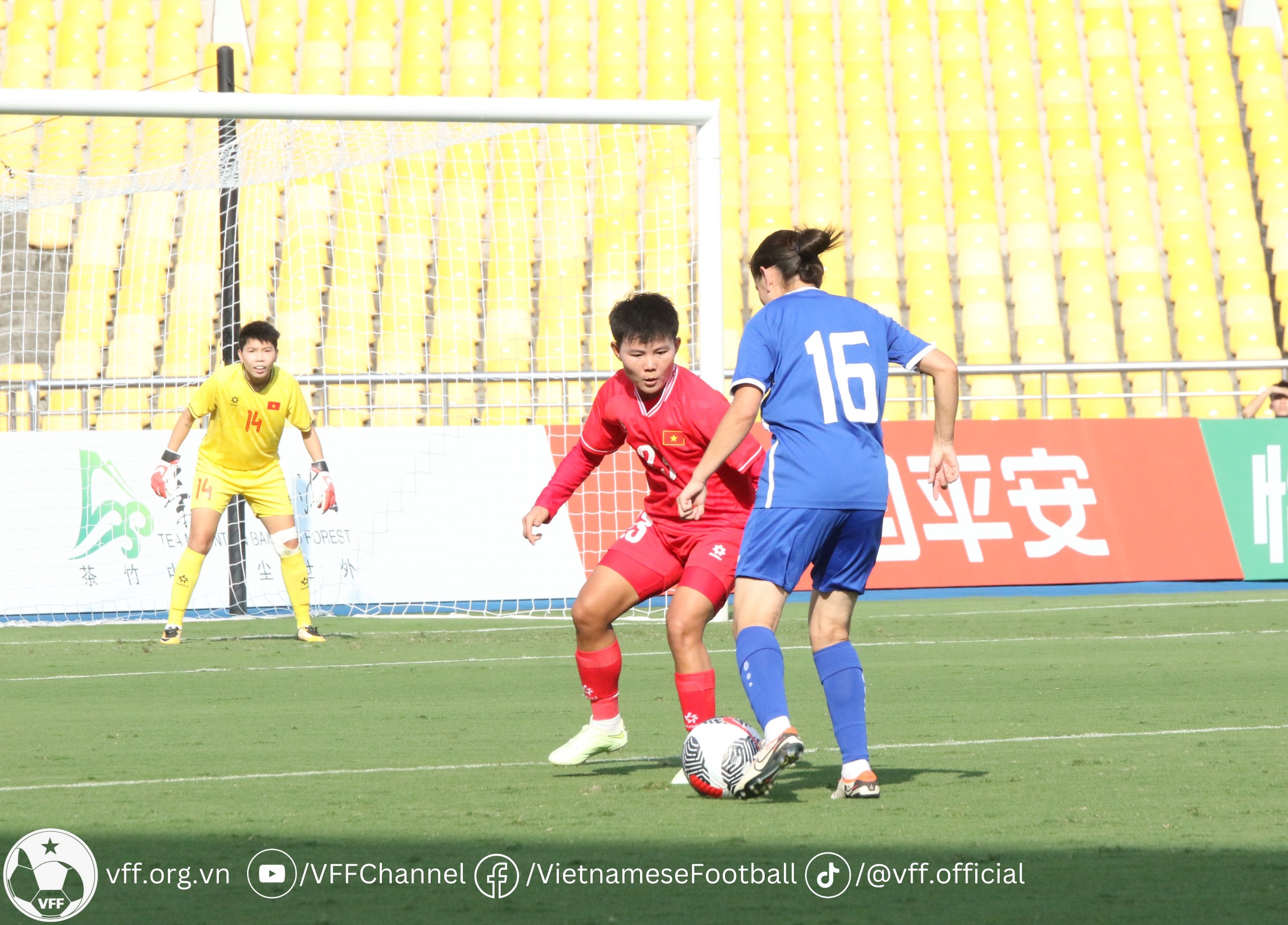 Nếu may mắn hơn, tỷ số có thể là 3-0 cho đoàn quân HLV Mai Đức Chung Nếu may mắn hơn, tỷ số có thể là 3-0 cho đoàn quân HLV Mai Đức Chung