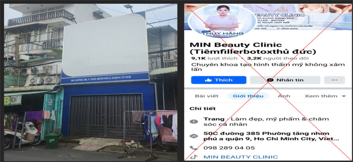 TP.HCM: Bị sốc phản vệ sau hút mỡ bụng, nâng mũi tại cơ sở thẩm mỹ trái phép- Ảnh 2. TP.HCM: Bị sốc phản vệ sau hút mỡ bụng, nâng mũi tại cơ sở thẩm mỹ trái phép- Ảnh 2.