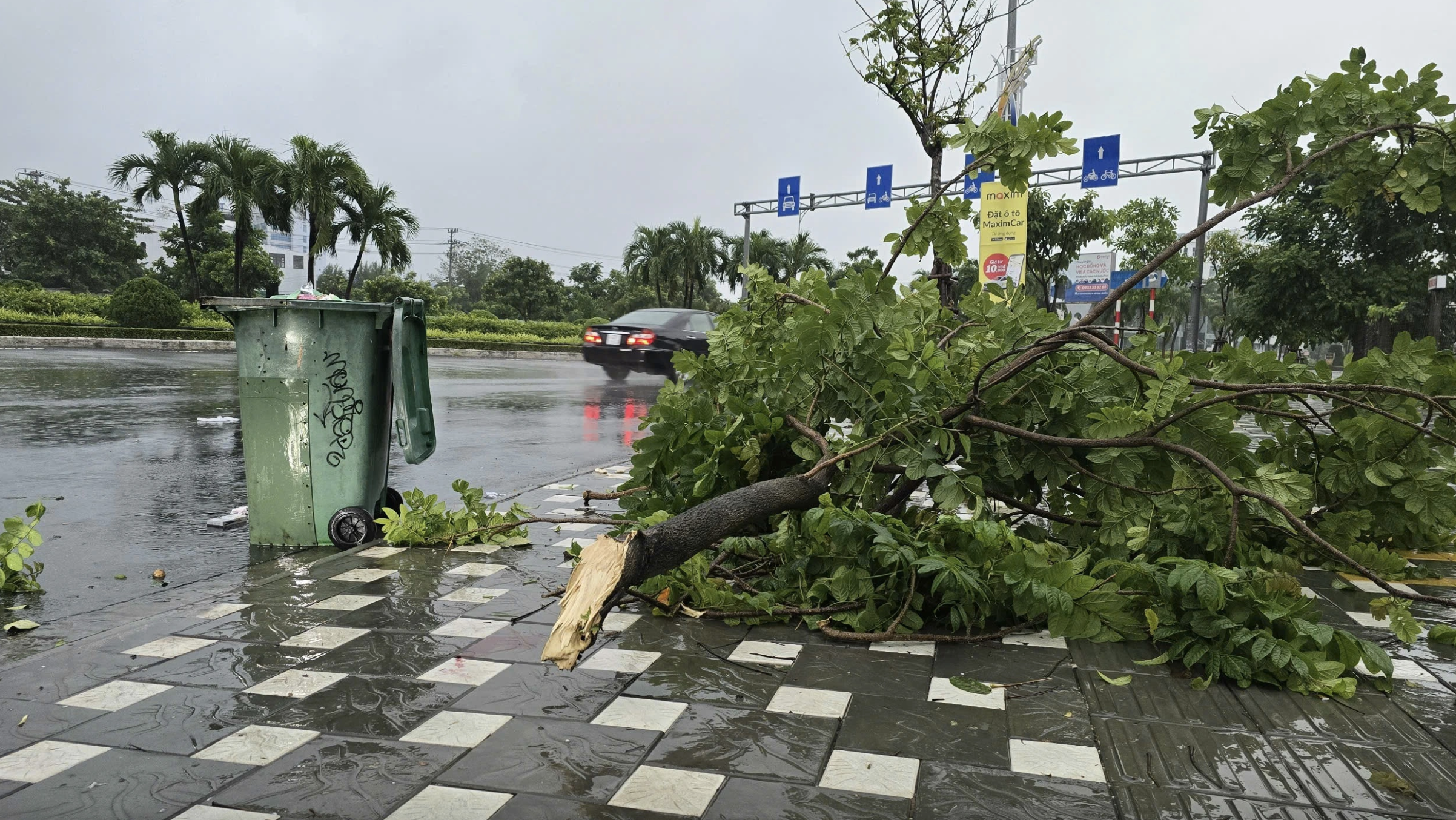 Bão Trà Mi hoành hành: VPF hoãn trận Đà Nẵng gặp Hải Phòng, dời ngày khác- Ảnh 4. Bão Trà Mi hoành hành: VPF hoãn trận Đà Nẵng gặp Hải Phòng, dời ngày khác- Ảnh 4.