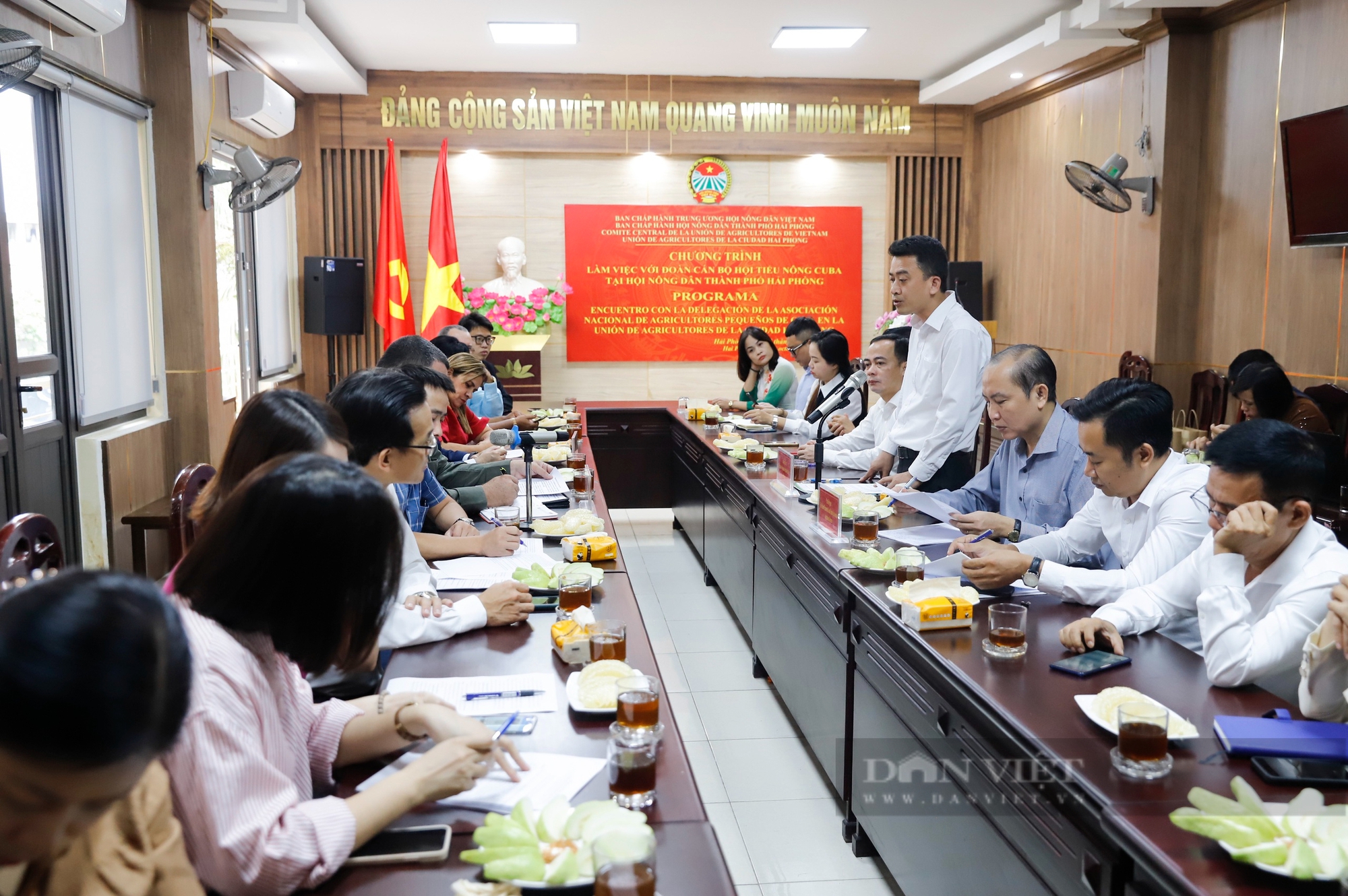 Hội Tiểu nông Cuba chào xã giao lãnh đạo TP.Hải Phòng và tham quan các công trình đặc biệt- Ảnh 8. Hội Tiểu nông Cuba chào xã giao lãnh đạo TP.Hải Phòng và tham quan các công trình đặc biệt- Ảnh 8.