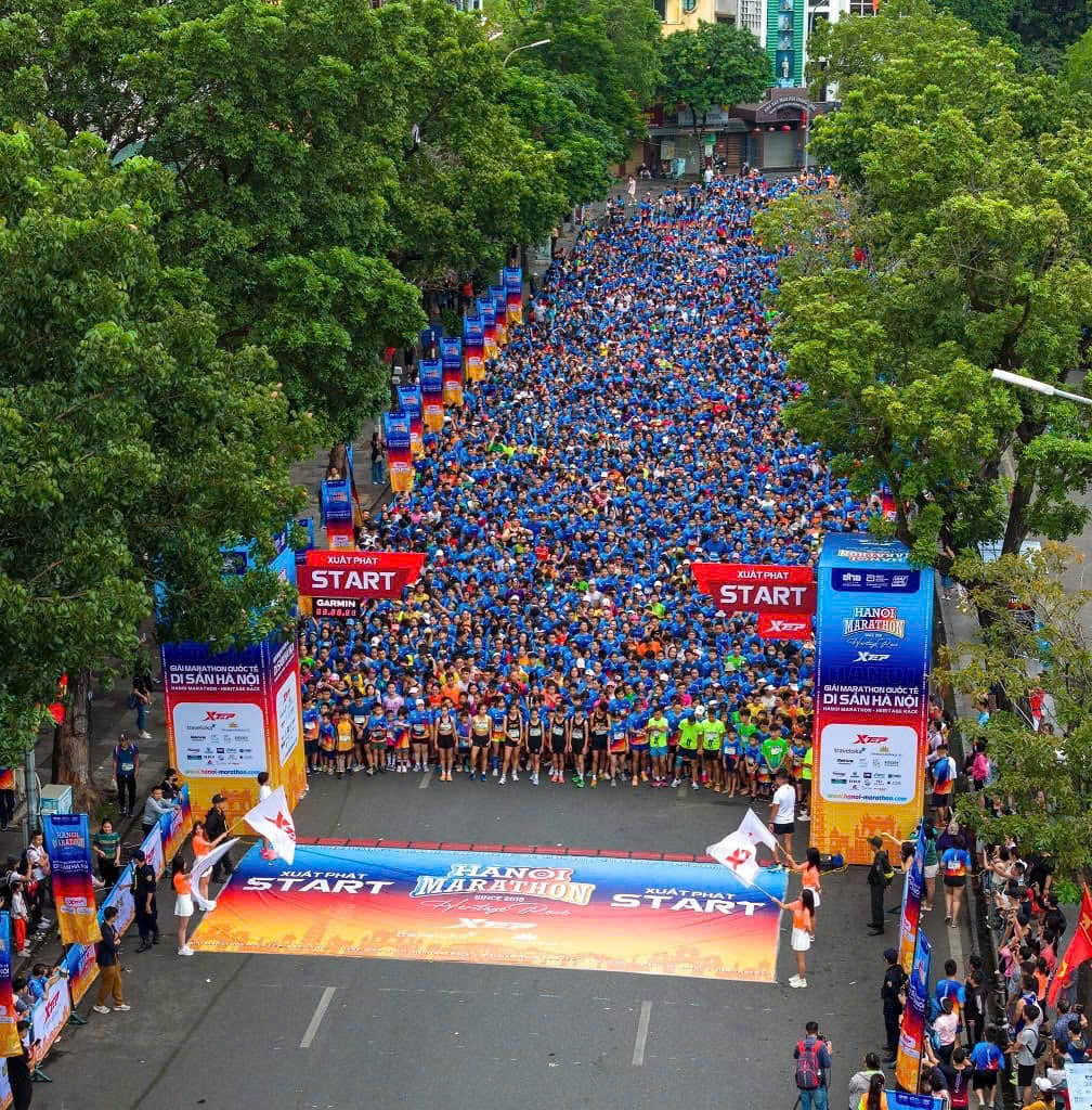 Giải marathon lớn nhất Việt Nam sắp được tổ chức tại Hà Nội- Ảnh 2. Giải marathon lớn nhất Việt Nam sắp được tổ chức tại Hà Nội- Ảnh 2.