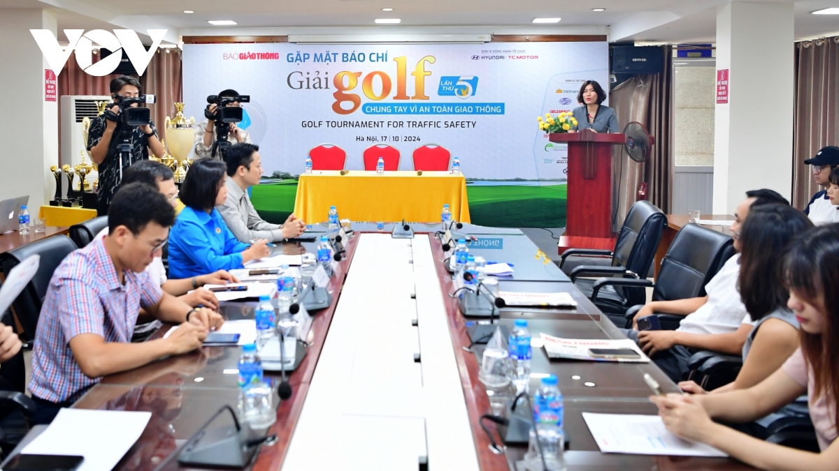 220 golfer tranh tài ở giải golf chung tay vì an toàn giao thông năm 2024 hình ảnh 1 220 golfer tranh tai o giai golf chung tay vi an toan giao thong nam 2024 hinh anh 1