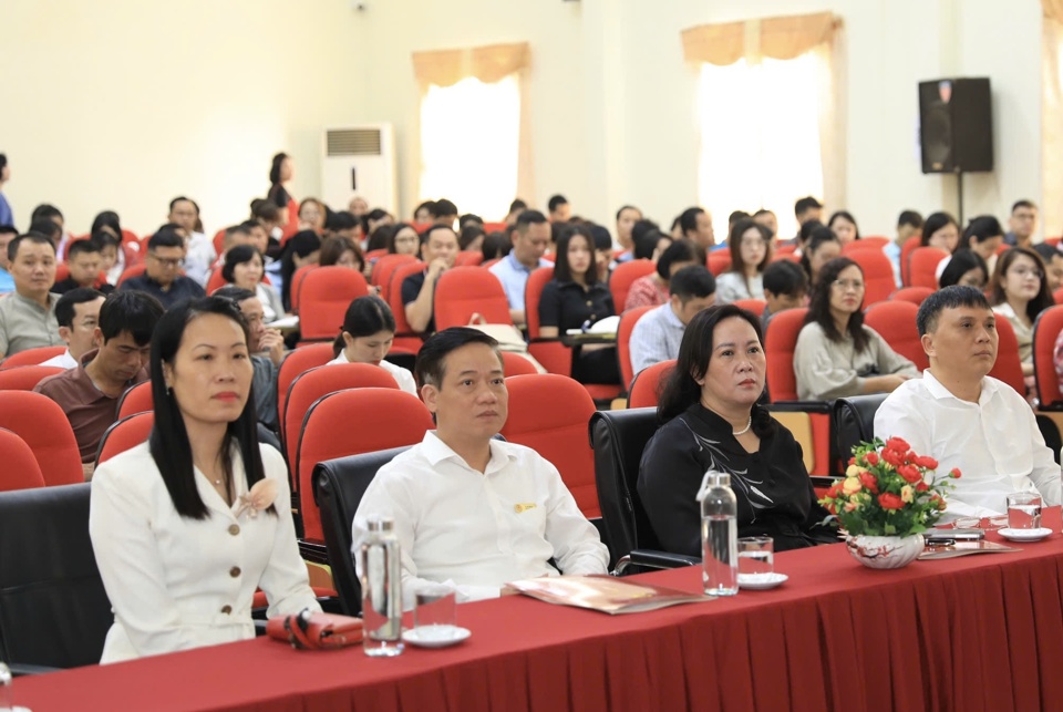 Quang cảnh Lớp bồi dưỡng nghiệp vụ cho khối báo chí - xuất bản TP Hà Nội