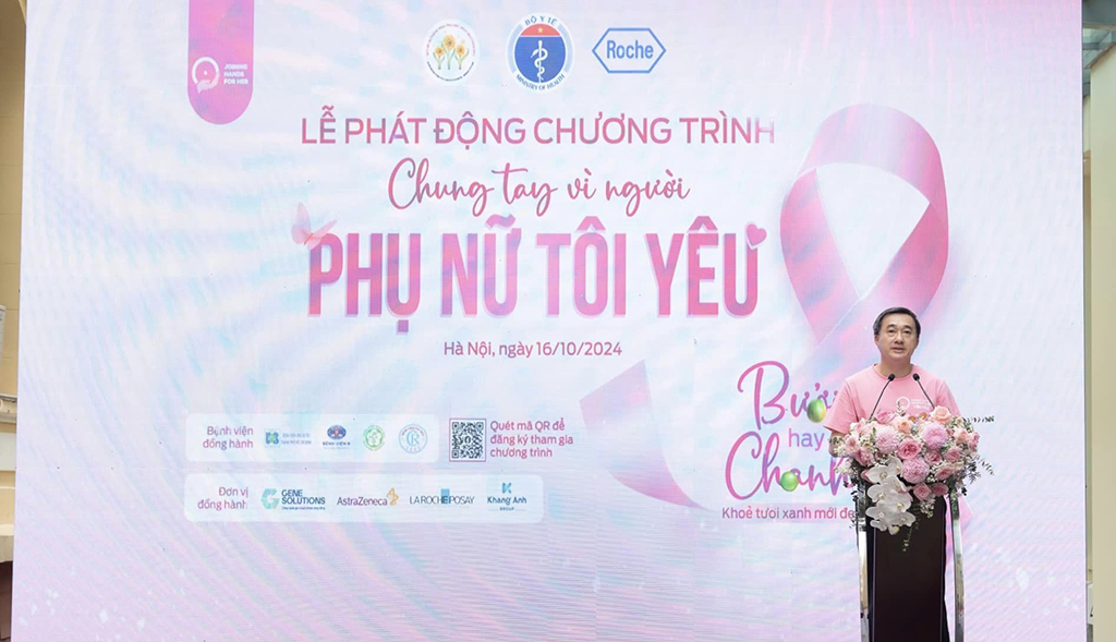 76% bệnh nhân ung thư vú được phát hiện sớm- Ảnh 1. 76% bệnh nhân ung thư vú được phát hiện sớm- Ảnh 1.