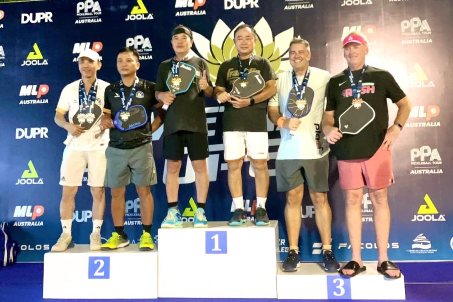 Anh em Lý Minh Tân - Lý Minh Triết vô địch giải pickleball quốc tế danh giá- Ảnh 1. Anh em Lý Minh Tân - Lý Minh Triết vô địch giải pickleball quốc tế danh giá- Ảnh 1.