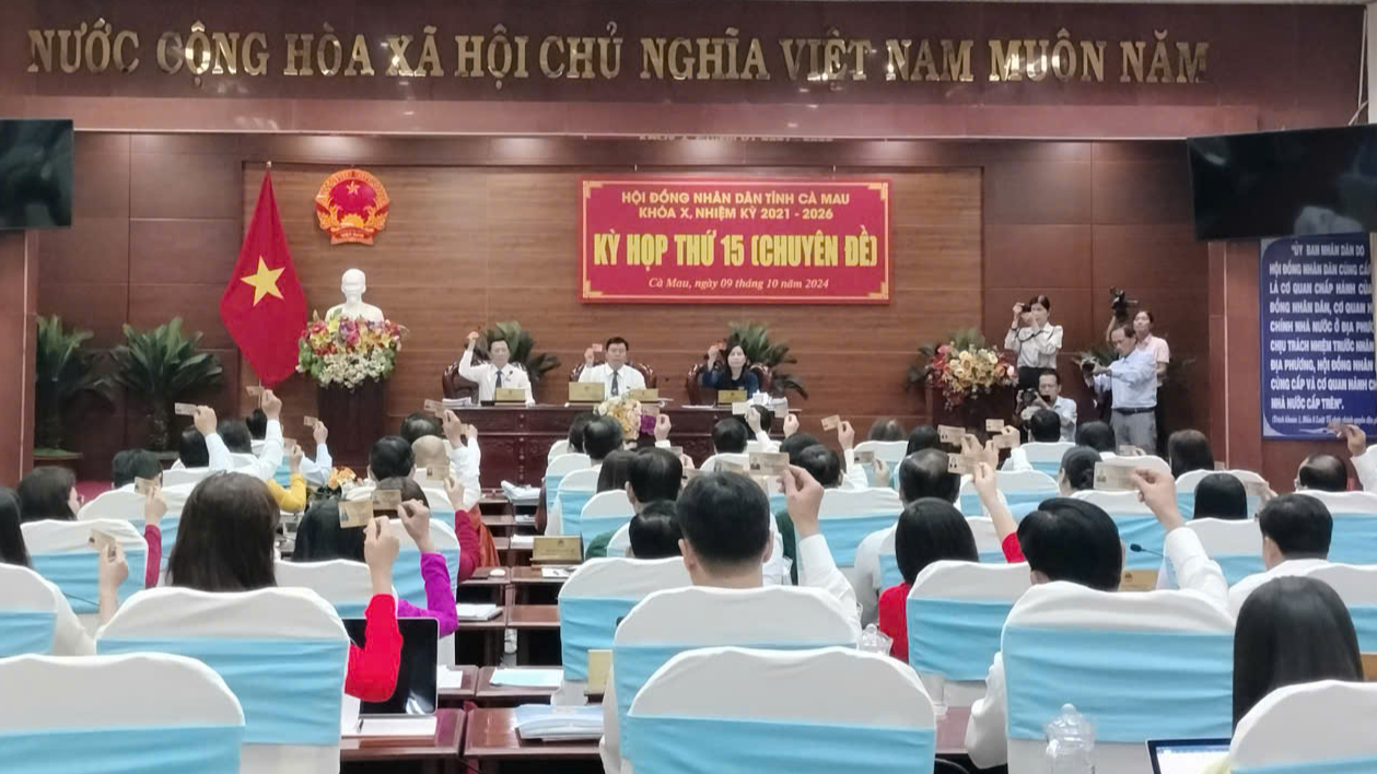 Cà Mau chưa bầu chủ tịch UBND tỉnh- Ảnh 1. Cà Mau chưa bầu chủ tịch UBND tỉnh- Ảnh 1.