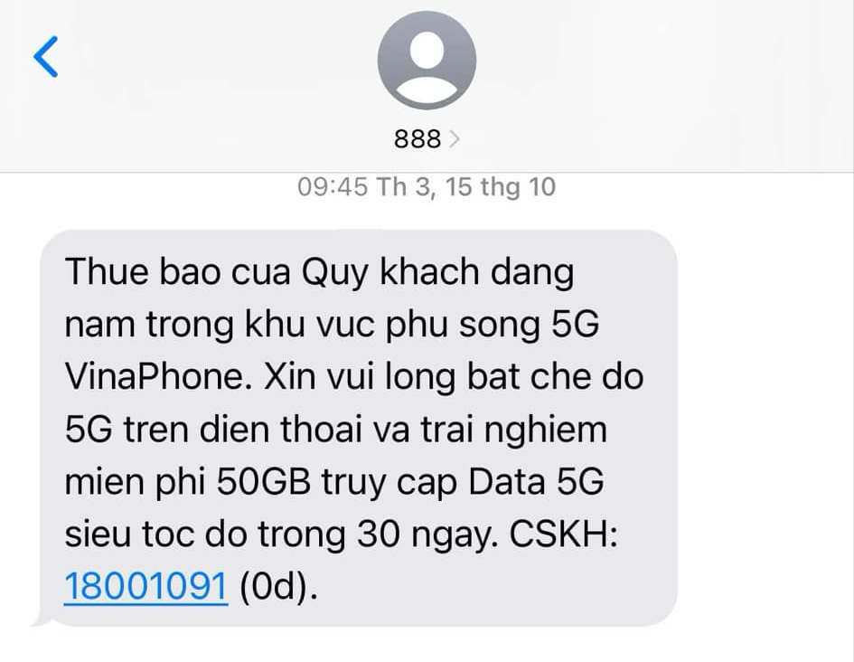 Cách nhận gói dữ liệu 5G miễn phí từ Viettel và Vinaphone - 4 Cách nhận gói dữ liệu 5G miễn phí từ Viettel và Vinaphone - 4