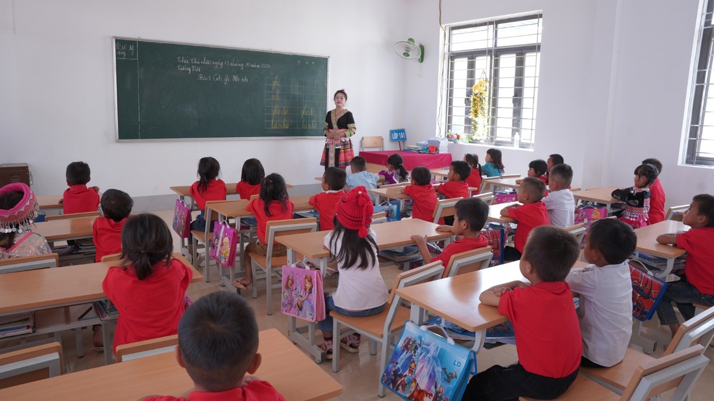 Chuyện những mái trường mới nơi vùng cao Điện Biên- Ảnh 1. Chuyện những mái trường mới nơi vùng cao Điện Biên- Ảnh 1.