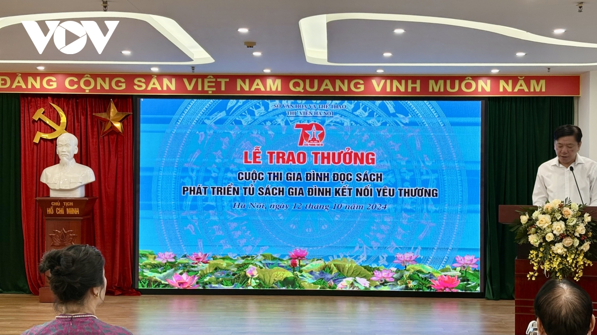 cuộc thi gia đình đọc sách - phát triển văn hóa đọc trong mỗi gia đình hình ảnh 1 cuoc thi gia dinh doc sach - phat trien van hoa doc trong moi gia dinh hinh anh 1