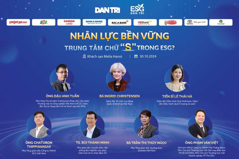 Điểm nhấn ở hội thảo phát triển nhân lực bền vững do báo Dân trí tổ chức - 2 Điểm nhấn ở hội thảo phát triển nhân lực bền vững do báo Dân trí tổ chức - 2