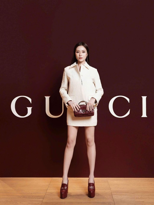 Hoa hậu Tô Diệp Hà tham gia sự kiện mới của Gucci- Ảnh 1. Hoa hậu Tô Diệp Hà tham gia sự kiện mới của Gucci