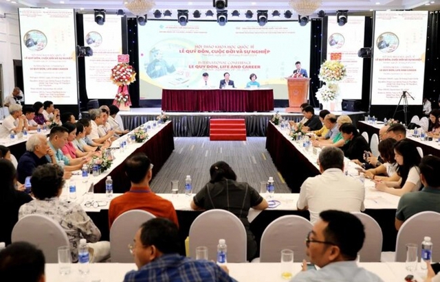 Hướng tới xây dựng hồ sơ trình UNESCO ghi danh Lê Quý Đôn là Danh nhân Văn hóa Thế giới - Ảnh 1. Hướng tới xây dựng hồ sơ trình UNESCO ghi danh Lê Quý Đôn là Danh nhân Văn hóa Thế giới - Ảnh 1.