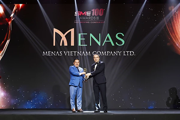 MENAS - Năm thứ 2 liên tiếp được vinh danh tại giải thưởng SME100 MENAS - Năm thứ 2 liên tiếp được vinh danh tại giải thưởng SME100